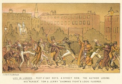 A vida em Londres de Isaac, Robert and George Cruikshank