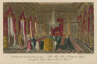 O &39;Ne Plus Ultra&39; da vida em Londres de Isaac, Robert and George Cruikshank
