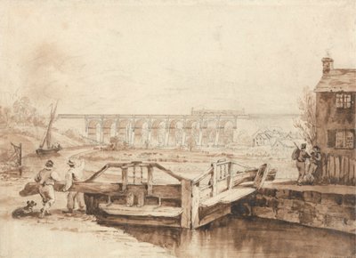 O Viaduto sobre o Canal de Sankey de Isaac Shaw
