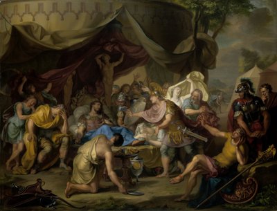 A Morte de Epaminondas O leito de morte de Epaminondas de Isaac Walraven