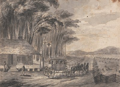Vagão de Palco Americano de Isaac Weld