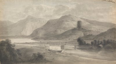 Castelo Dolbadarn (País de Gales do Norte) de Isaac Weld