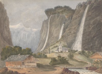 Staubbach, Lauterbrunnen (Suíça) de Isaac Weld
