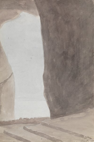 Vesúvio em erupção de Isaac Weld