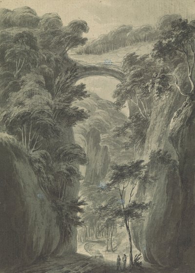 Vista da Ponte de Pedra de Isaac Weld