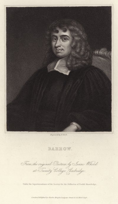 Retrato de Isaac Barrow de Isaac Whood