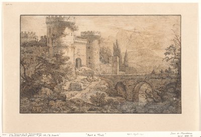 Poort e Tivoli de Isaac de Moucheron