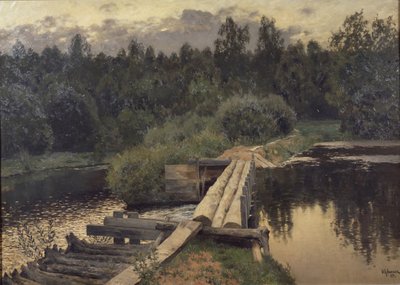 No raso, 1892 de Isaak Ilyich Levitan