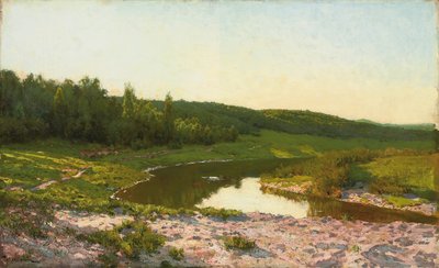 Pela beira da água, de Isaak Ilyich Levitan