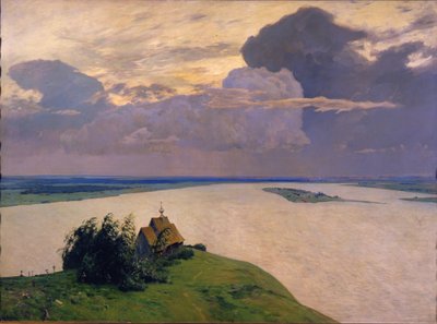 Sobre a Paz Eterna, 1894 de Isaak Ilyich Levitan