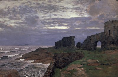 Restantes do passado. Crepúsculo. Finlândia, 1897 de Isaak Ilyich Levitan