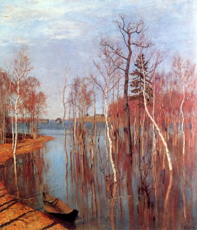 Inundações da Primavera de Isaak Ilyich Levitan
