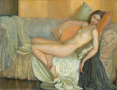 Dias sonolentos de verão (óleo sobre tela) de Isabel Codrington