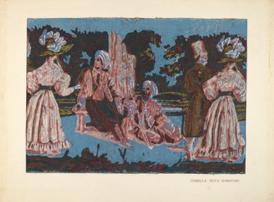 Projeto da caixa de banda, 19351942. de Isabella Ruth Doerfler