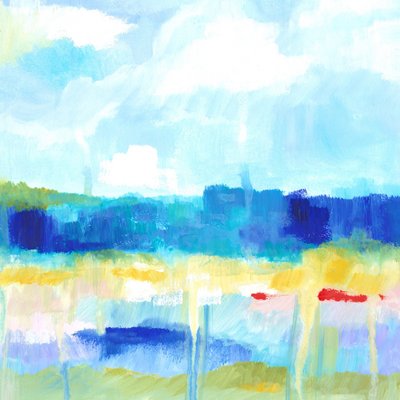 Paisagem abstrata 02 de Isabelle Brent