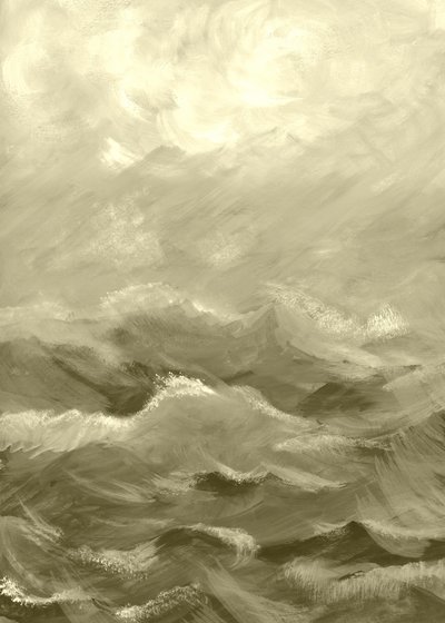 O mar agitado 2 de Isabelle Brent