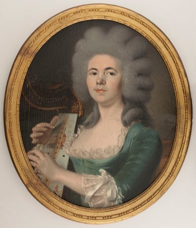 Retrato que se presume ser de Rosalie Dugazon (1755-1821), cantora (óleo sobre tela) de Isabelle Pinson