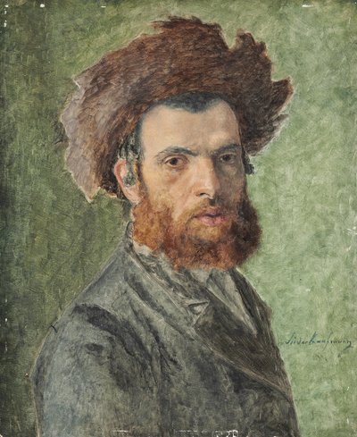 Retrato de um jovem judeu hassídico, de Isidor Kaufmann