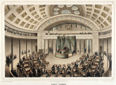 Washington--Senado de Isidore Laurent Deroy