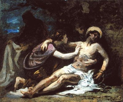 Lamentação (óleo sobre tela) de Isidore Pils