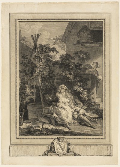 O jardineiro amoroso de Isidore Stanislas Helman
