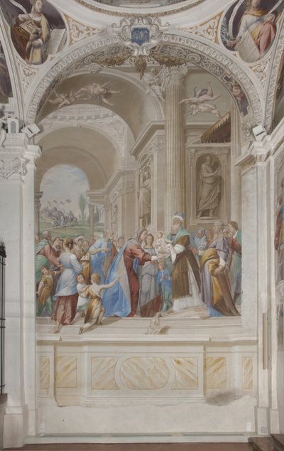 Apresentação de Jesus no Templo, 1623-34 de Isidoro Bianchi
