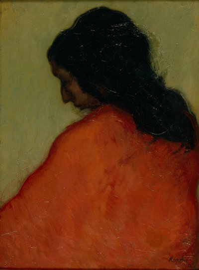 Perfil de um cigano de Isidre Nonell
