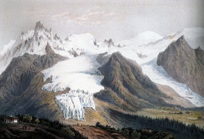 Maciço do Mont-Blanc de Isodore Laurent Deroy