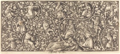 Ornamento com a Árvore de Jesse de Israhel van Meckenem