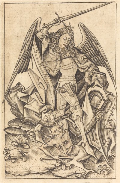 Santo Michael de Israhel van Meckenem