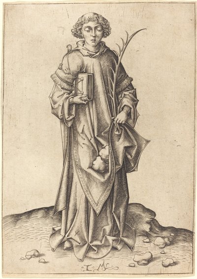 Santo Estêvão de Israhel van Meckenem