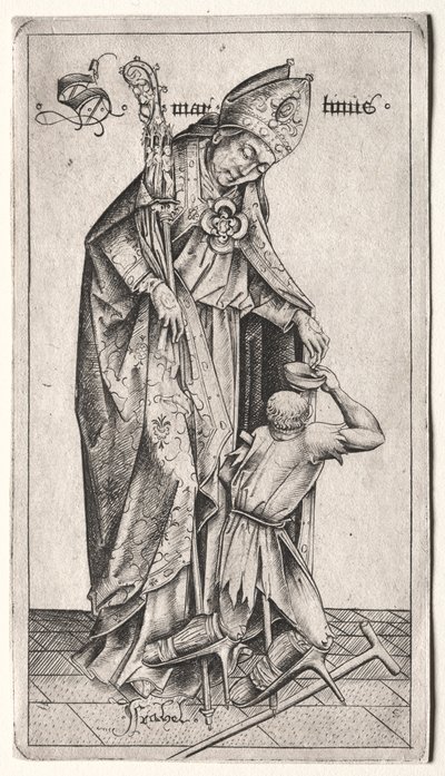 St. Martin. de Israhel van Meckenem