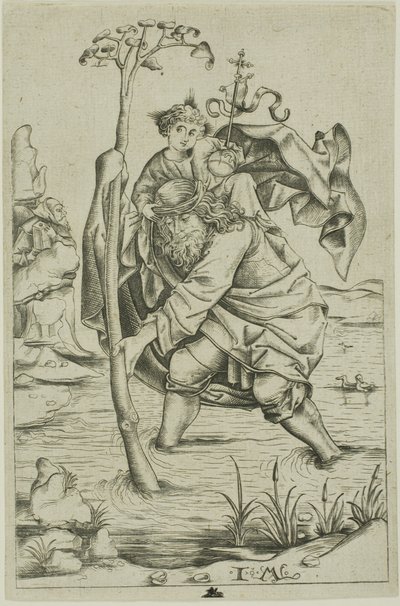 São Cristóvão de Israhel van Meckenem the younger