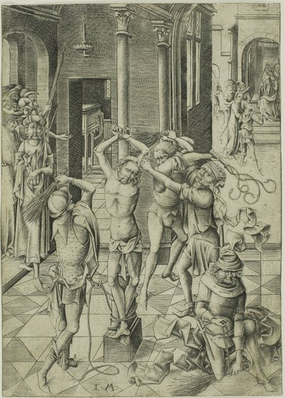 A Flagelação de Israhel van Meckenem the younger