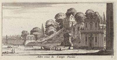 Autre vue du Campo Vaccino de Israël Silvestre