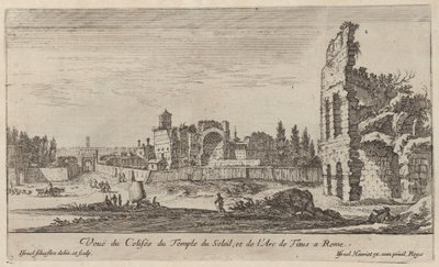 Veuë du Colisée du Temple du Soleil, et de l