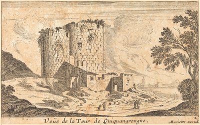 Vista da Torre Quincangrogne de Israël Silvestre