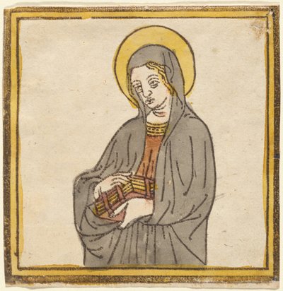 Santa Catarina de Sena, ou Santa Clara de Assis de Italian 15th Century