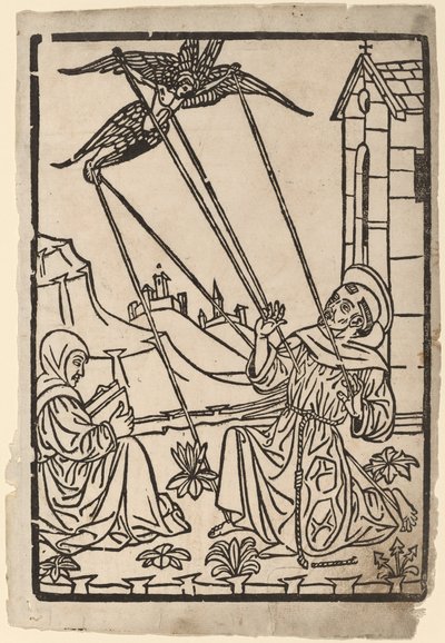 São Francisco Recebendo os Estigmas de Italian 15th Century