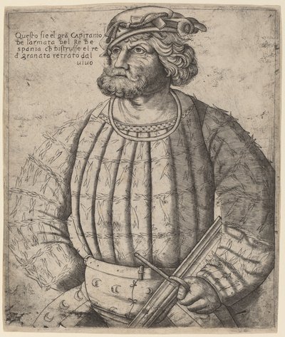 "O Grande Capitão" de Italian 16th Century