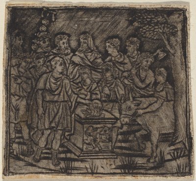 Sacrifício de Italian 16th Century