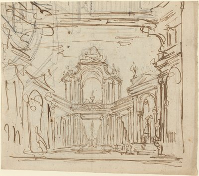 Cenário de Italian 18th Century