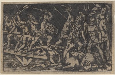 Horácio Cocles de Italian 18th or 19th Century