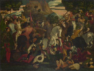 Uma Batalha, 1530s de Italian Master