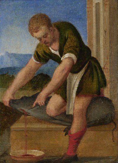 Os trabalhos dos meses: dezembro, c. 1580 de Italian Master