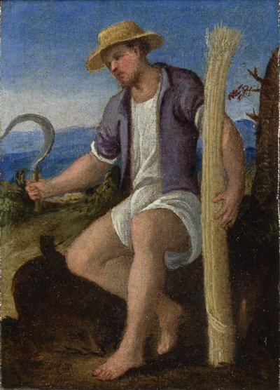 Os trabalhos dos meses: junho, c. 1580 de Italian Master