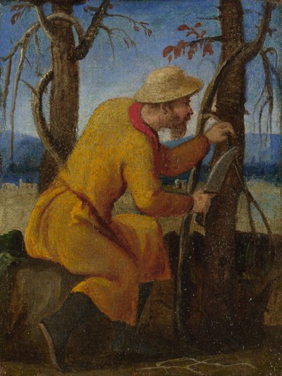 Os trabalhos dos meses: março, c. 1580 de Italian Master