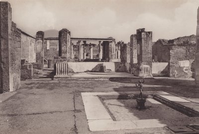 Casa Del Fauno Danzante, Casa da Dança Faun (foto a p/b) de Italian Photographer