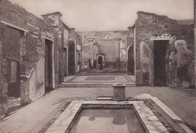 Casa Del Poeta Tragico, Casa do Poeta Trágico (foto a p/b) de Italian Photographer