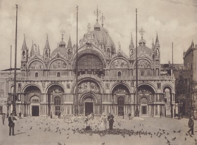 Igreja de São Marcos (foto a p/b) de Italian Photographer